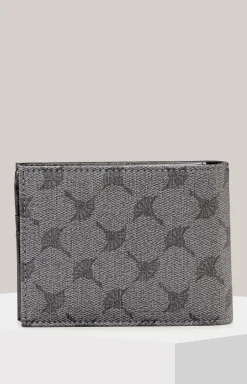 Geldbörse Mazzolino Typhon in Grau/Schwarz