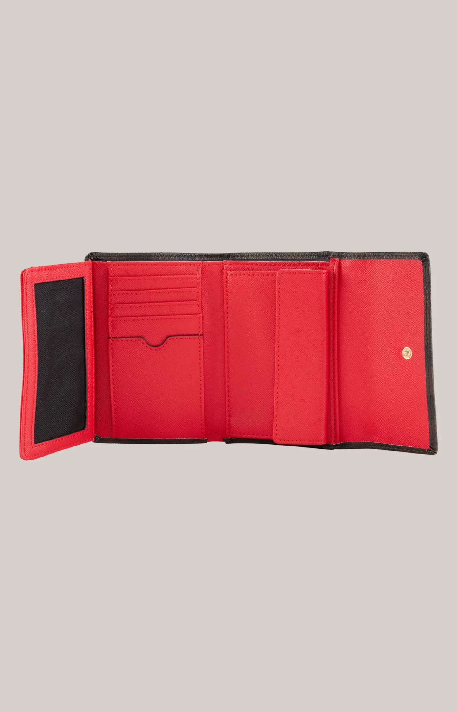 Geldbörse Piazza Edition Cosma in Braun/Schwarz