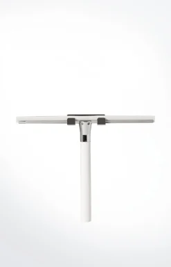 Glaswischer Chromeline, Silber/Weiß