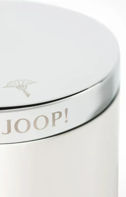 Große Aufbewahrungsdose Chromeline, Silber/Weiß