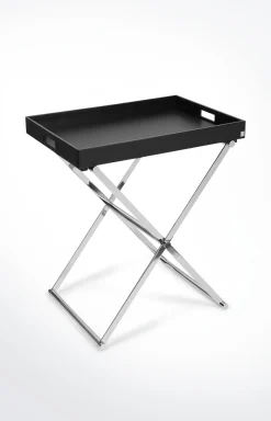 Großer Beistelltisch Homeline, Schwarz/Silber