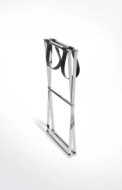 Großer Beistelltisch Homeline, Schwarz/Silber