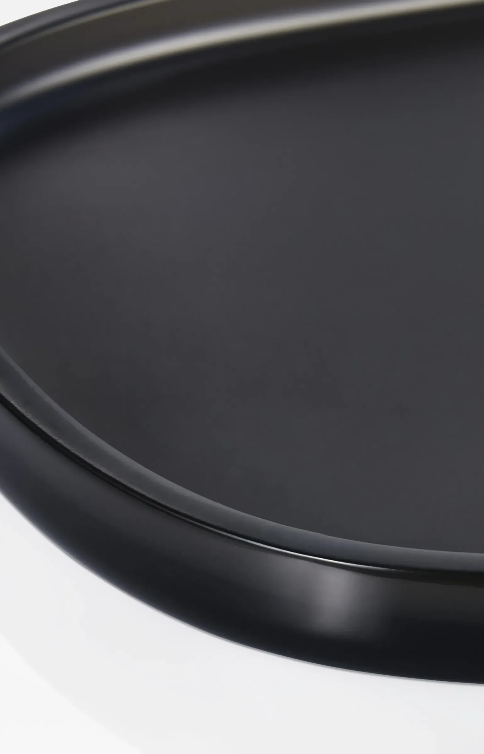 Großes Tablett Crystal Line in Anthrazit