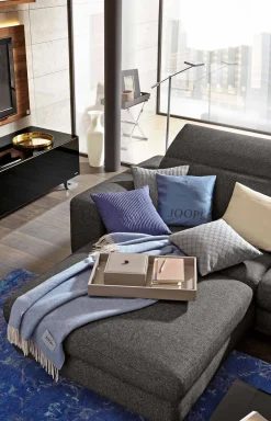 Großes Tablett Homeline, Grau-Rosé