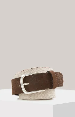 Gürtel in Beige/Braun
