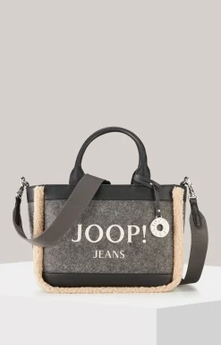 Handtasche Calduccio Yvette in Dunkelgrau