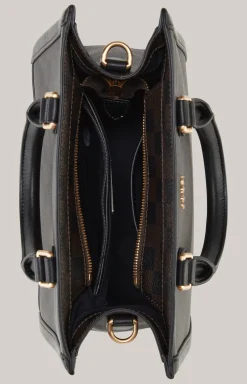 Handtasche Cortina Piazza Aurelia in Braun/Schwarz