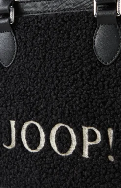 Handtasche Mazzolino Pelo Aurelia in Schwarz