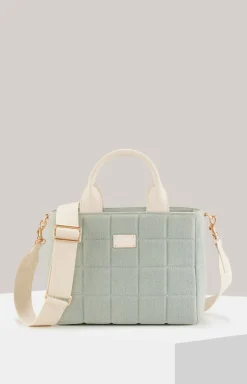 Handtasche Ordine Denim Sila in Hellblau