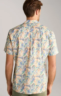 Hemd Hanes in Gelb gemustert