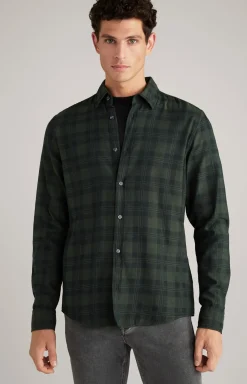 Hemd Hanson in Dunkelgrün kariert