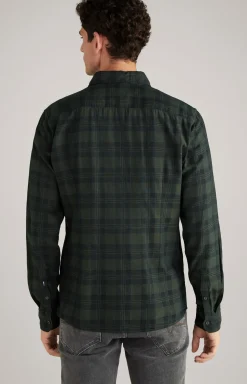 Hemd Hanson in Dunkelgrün kariert