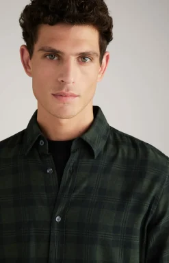 Hemd Hanson in Dunkelgrün kariert