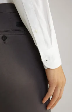 Hemd Mika in Weiß strukturiert