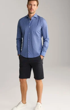 Hemd Pai in Blau gemustert