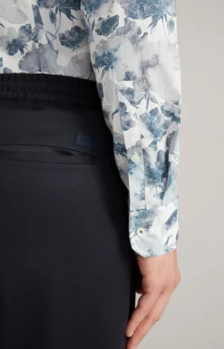 Hemd Pai in Blau gemustert