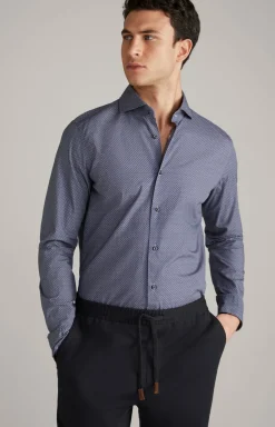 Hemd Pai in Grau/Blau