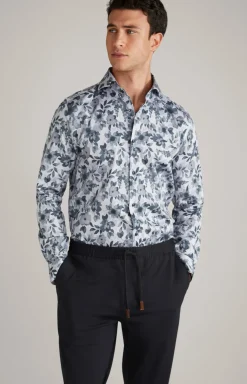 Hemd Pai in Grau/Offwhite