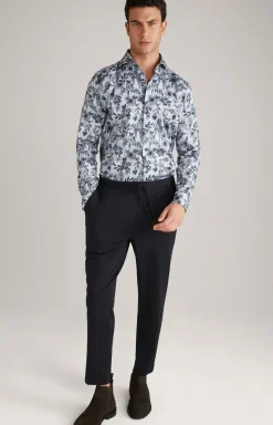 Hemd Pai in Grau/Offwhite