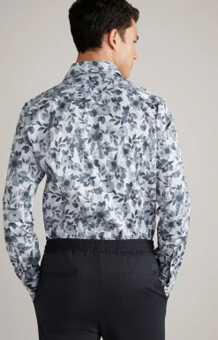 Hemd Pai in Grau/Offwhite