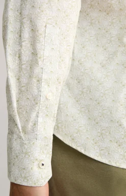 Hemd Pai in Hellgrün gemustert