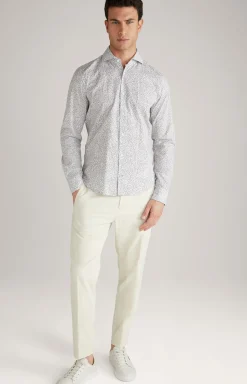 Hemd Pai in Weiß gemustert