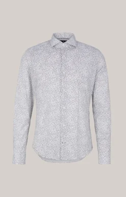 Hemd Pai in Weiß gemustert