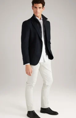 Hemd Pai in Weiß/Hellblau gemustert