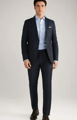 Hemd Panko in Hellblau gemustert