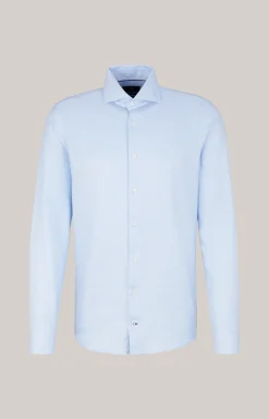 Hemd Panko in Hellblau gemustert