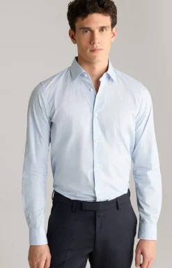 Hemd Pit in Blau gemustert