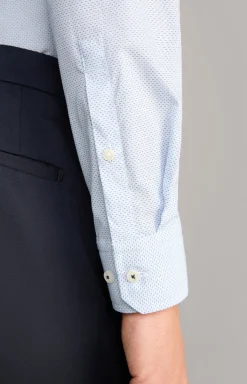 Hemd Pit in Blau gemustert