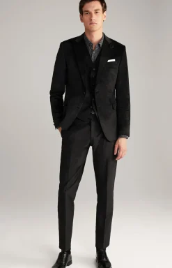 Hemd Pit in Dunkelgrau gemustert