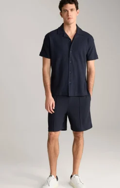 Hemd Tate in Dunkelblau strukturiert