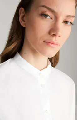Hemdbluse in Weiß