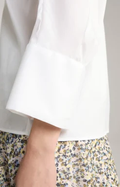 Hemdbluse in Weiß