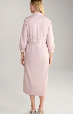 Hemdblusenkleid in Altrosa