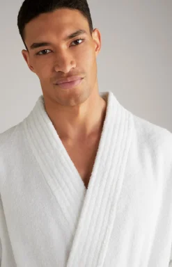 Herren Bademantel in Weiß