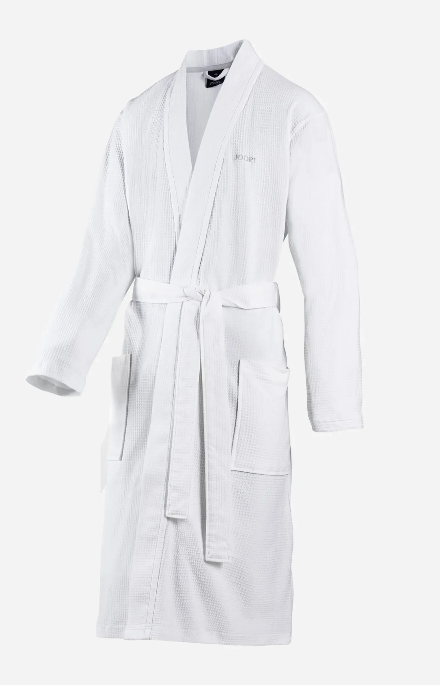 Herren Bademantel JOOP! UNI-PIQUÉ in Weiß
