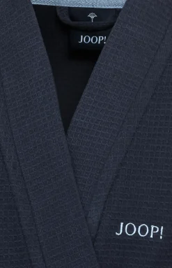 Herren Bademantel JOOP! UNI-PIQUÉ in Navy