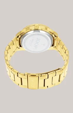 Herren-Armbanduhr in Gold/Anthrazit