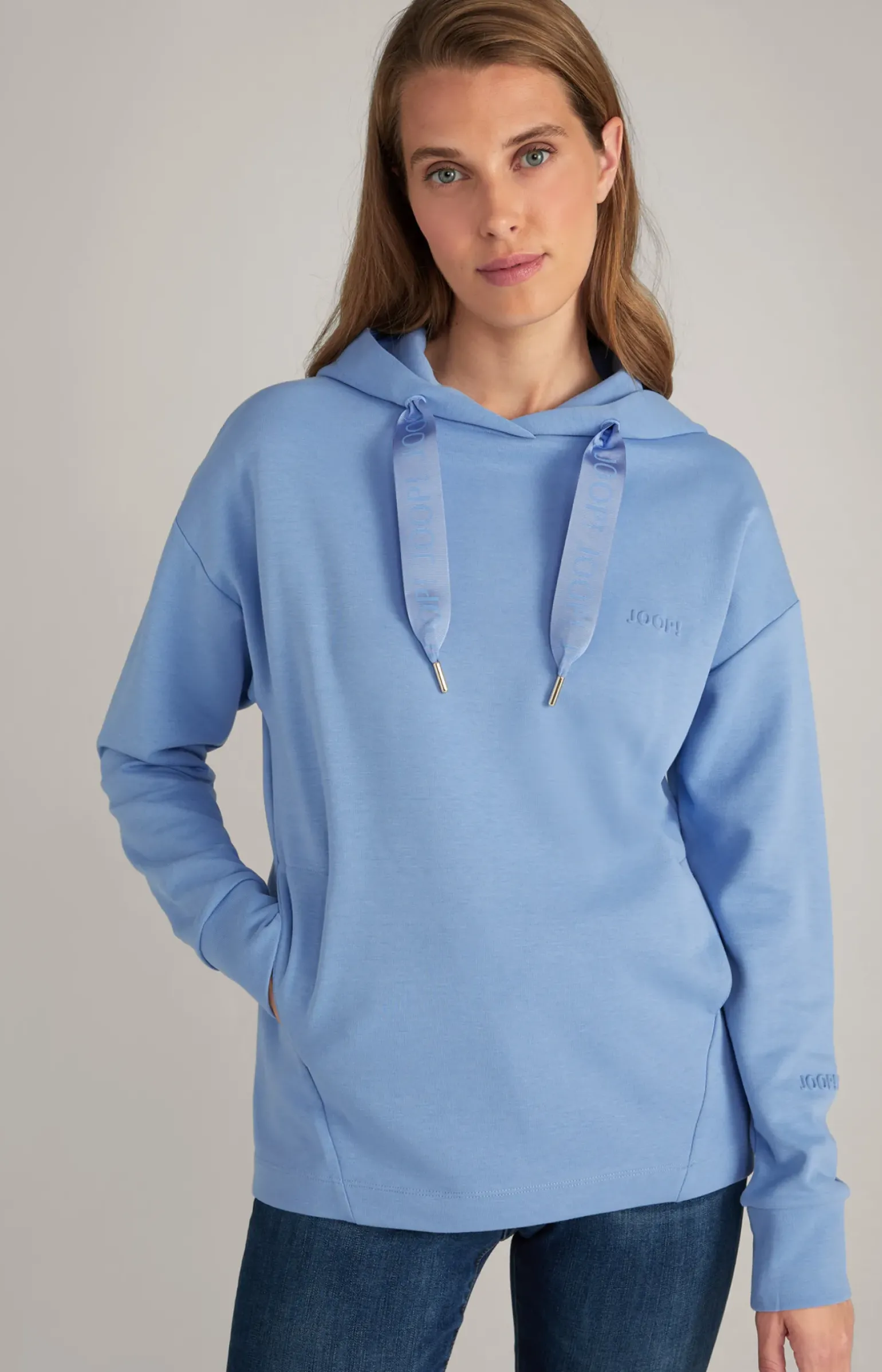 Hoodie Tasta in Hellblau