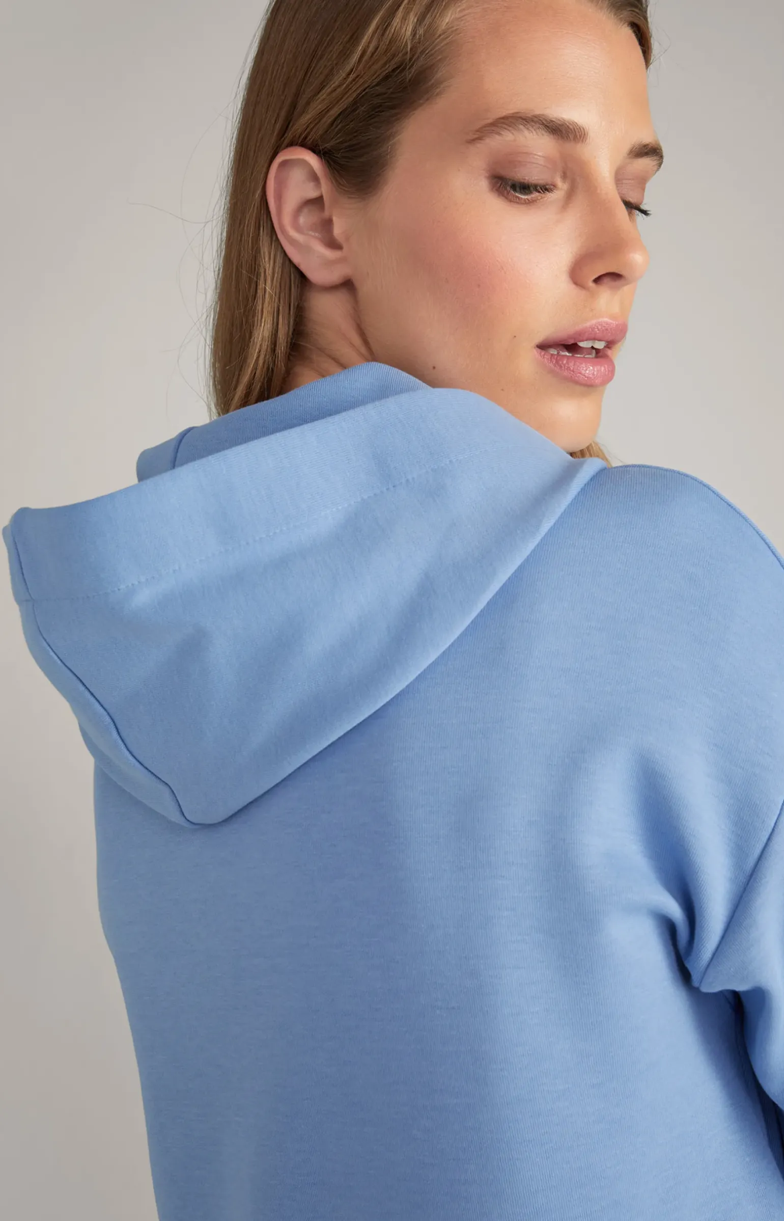 Hoodie Tasta in Hellblau