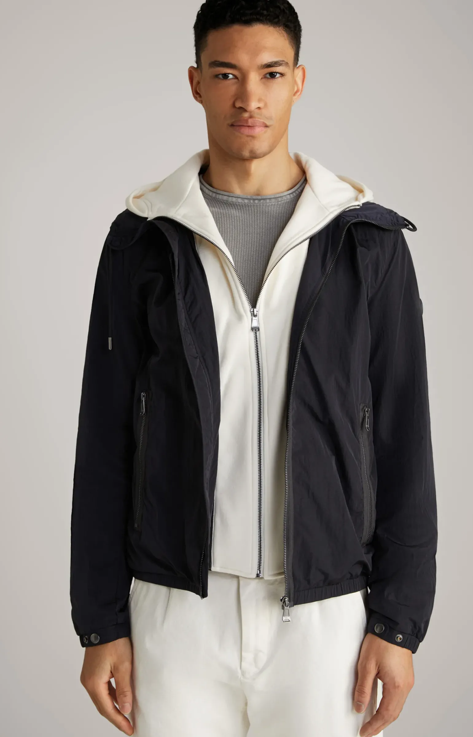 2in1 Windbreaker-Jacke Mattis in Navy