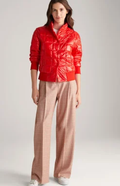 2in1-Steppjacke in Rot