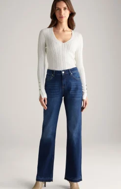 Jeans in Denimblue Washed