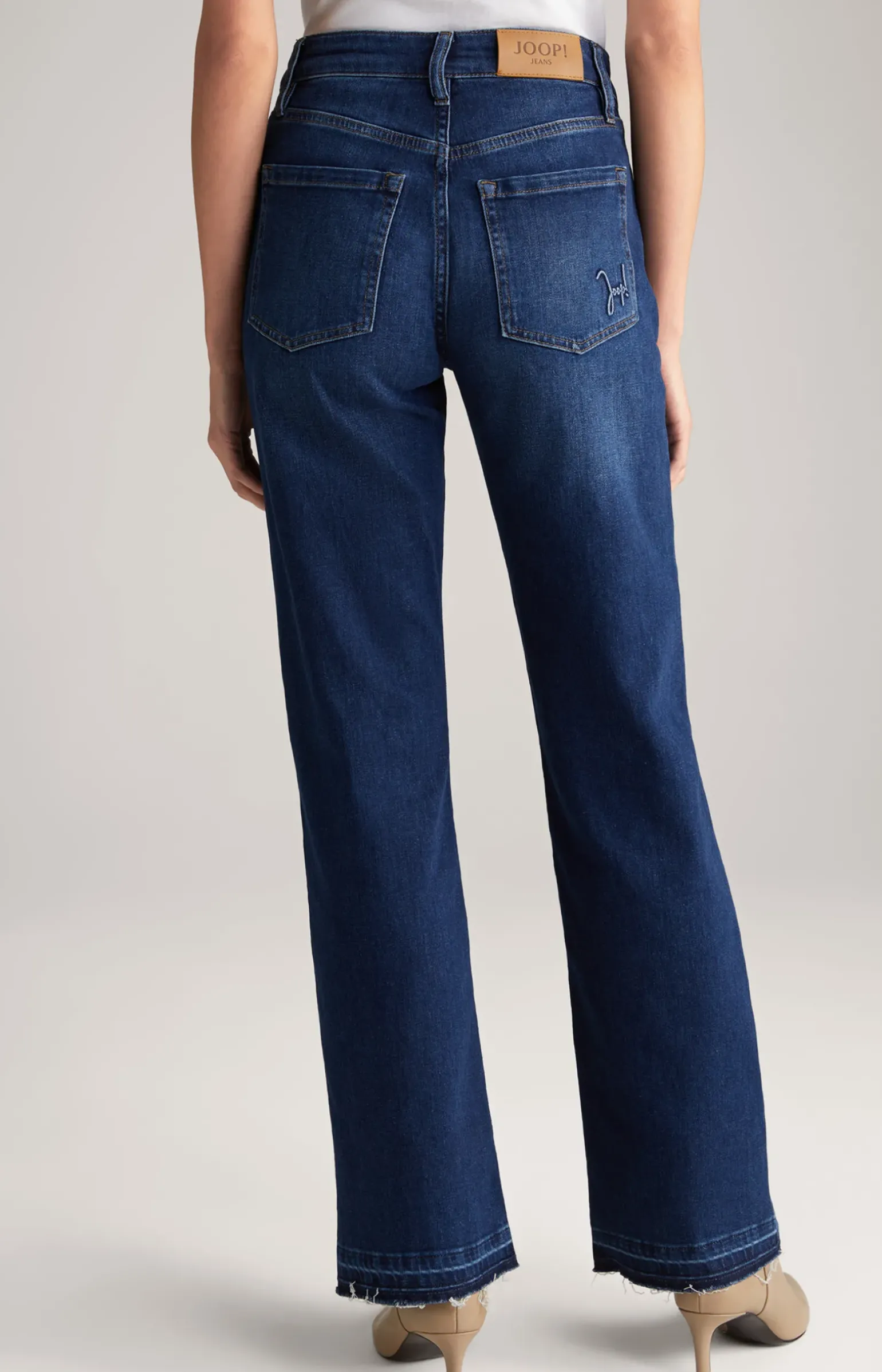 Jeans in Denimblue Washed