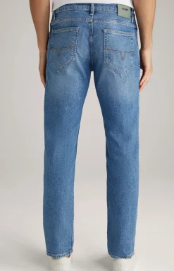 Jeans Mitch in Aqua-Blue Washed