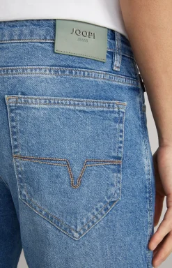 Jeans Mitch in Aqua-Blue Washed