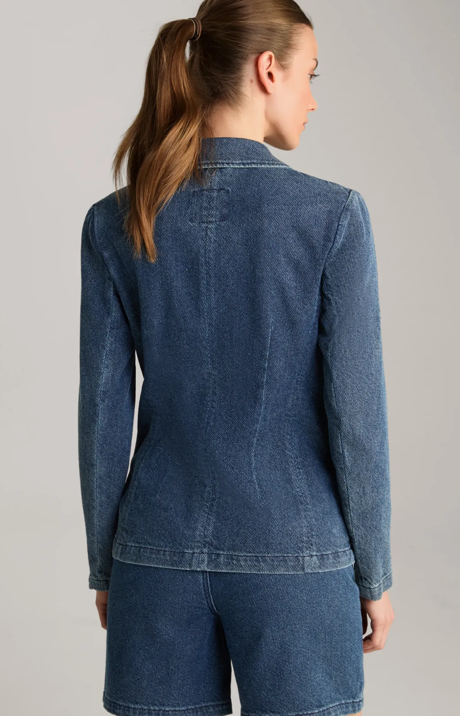 Jeans-Blazer in Denim Blue